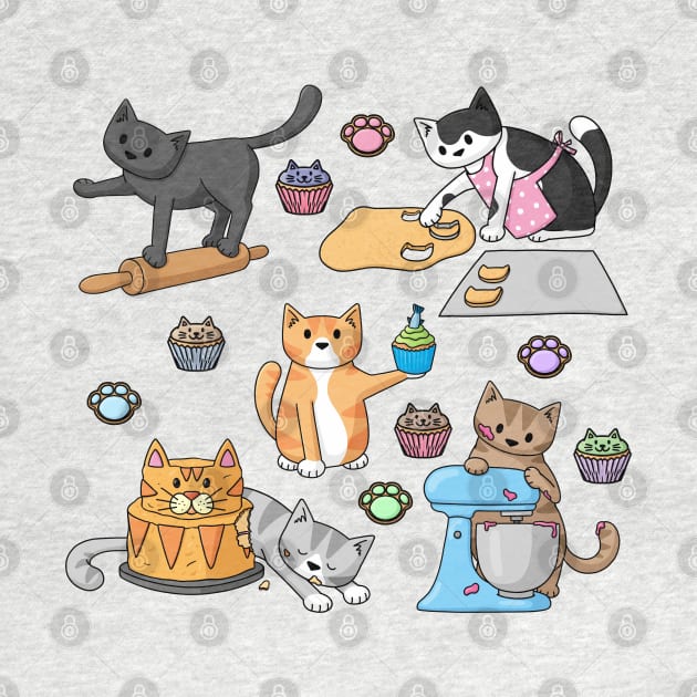 Baking Cats by Doodlecats 